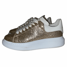 Load image into Gallery viewer, Alexander McQueen Gold Foil Sneakers