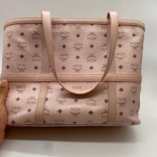 Load image into Gallery viewer, MCM Pink Tote Bag