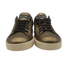 Load image into Gallery viewer, Dolce &amp; Gabbana Black/Gold Sneaker