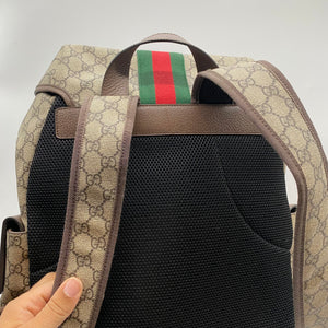 Gucci Beige GG Backpack