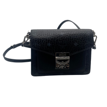 Load image into Gallery viewer, MCM Black crossbody