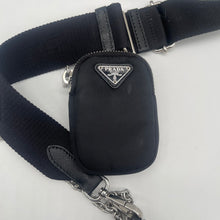 Load image into Gallery viewer, Prada Black Nylon Handbag