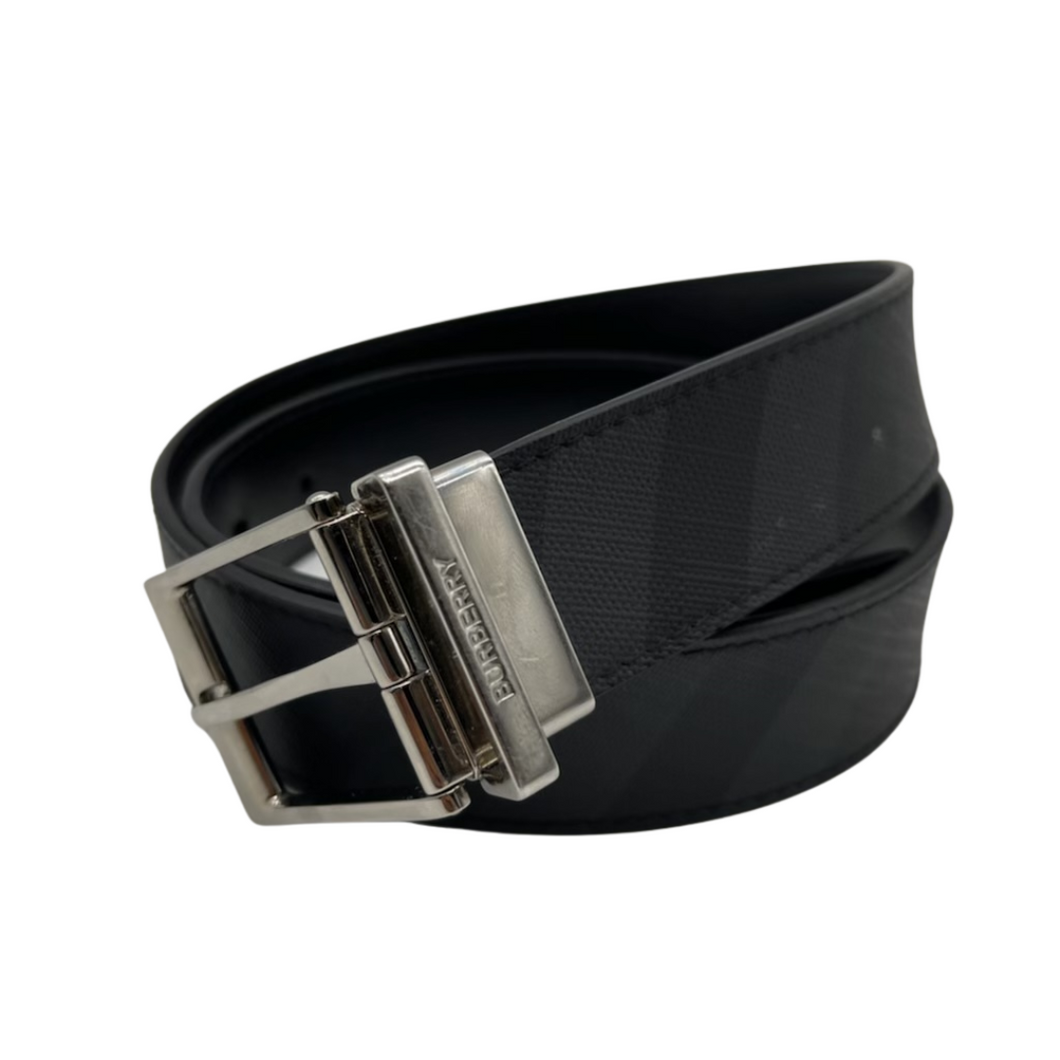 Burberry Black/Grey Belt