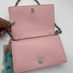 Off- White Pink Crossbody Bag