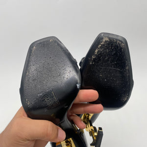 Yves Saint Laurent Gold Heel