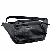 Load image into Gallery viewer, Balenciaga Black Belt Bag