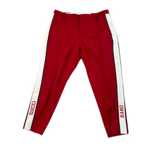 Load image into Gallery viewer, Gucci Red Straight Leg Pants