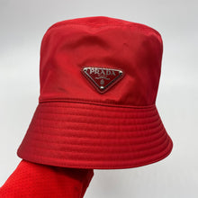 Load image into Gallery viewer, Prada Red Nylon Hat