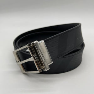 Burberry Black/Grey Belt