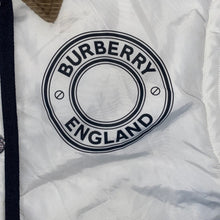 Load image into Gallery viewer, Burberry White Puff Jacket Large W/Garment Bag
