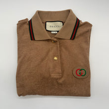 Load image into Gallery viewer, Gucci Brown Polo Shirt