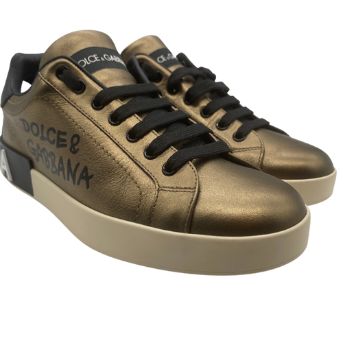 Dolce & Gabbana Black/Gold Sneaker