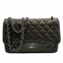 Load image into Gallery viewer, Chanel Classic Green Handbag