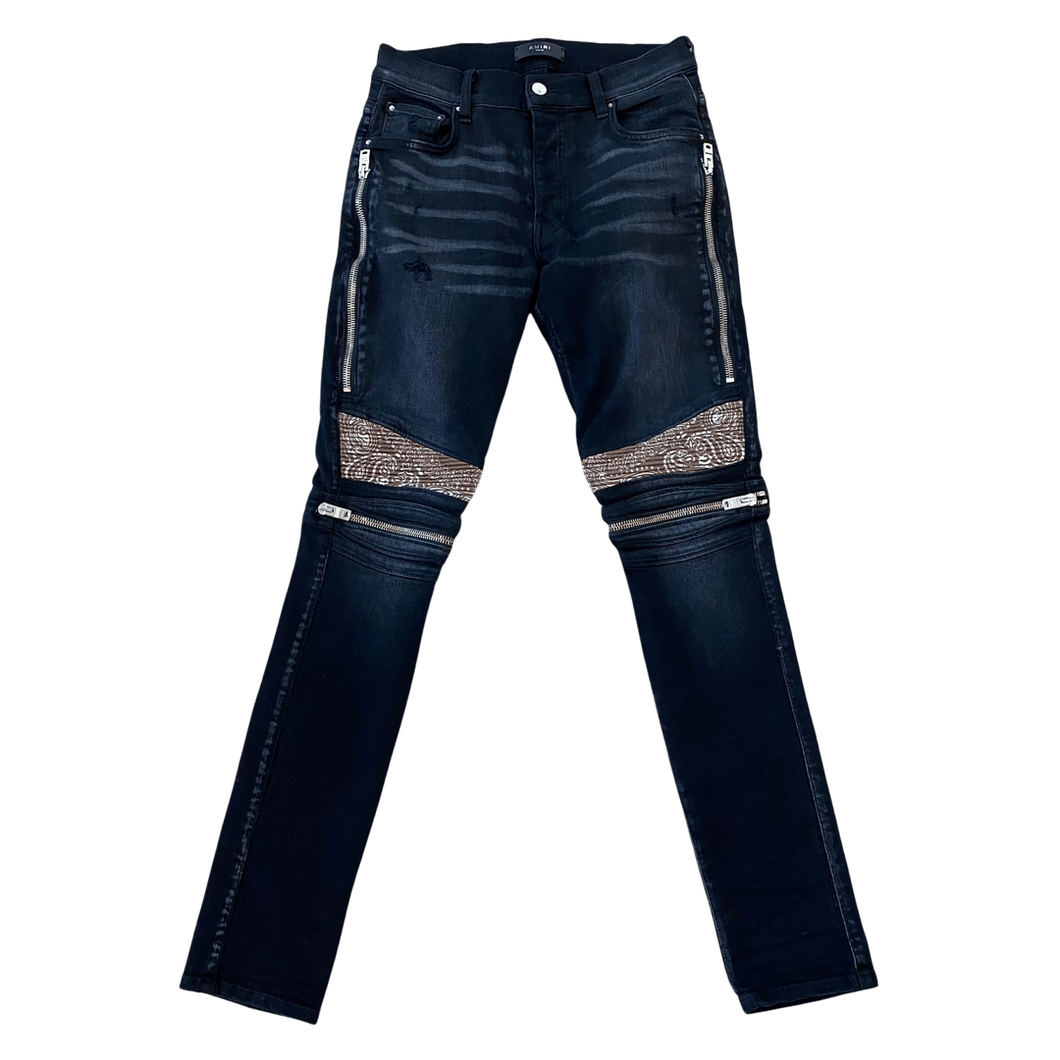 Mike Amiri black faded Jean