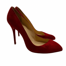 Load image into Gallery viewer, Christian Louboutin Dark Red Heel