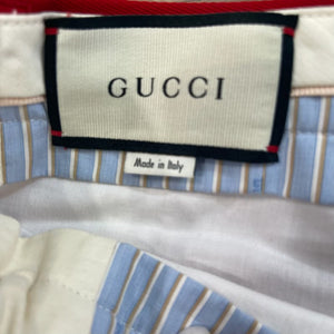Gucci Red Straight Leg Pants