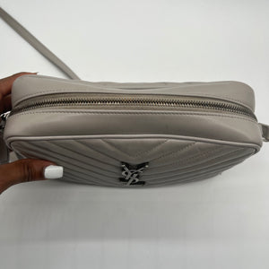 Yves Saint Laurent Light Grey Crossbody Bag