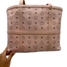 Load image into Gallery viewer, MCM Pink Tote Bag