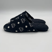 Load image into Gallery viewer, MCM Black/White Slippers Unisex With Socks