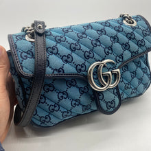 Load image into Gallery viewer, Gucci Blue Shoulder Bag
