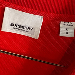Burberry Red Polo