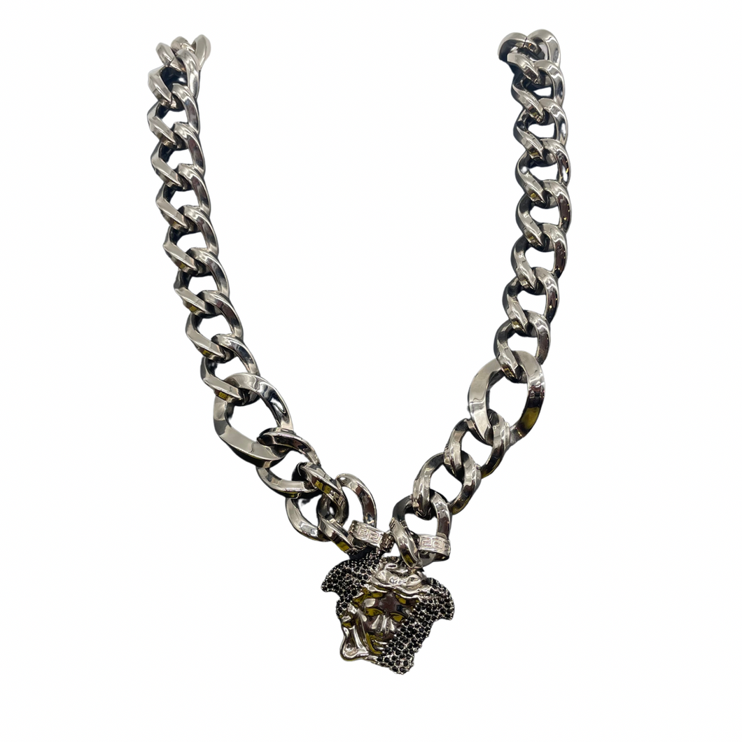 Unisex Versace Medusa Necklace