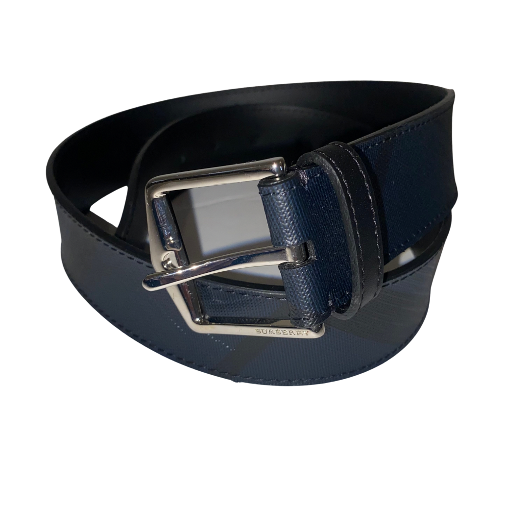 Blue burberry belt shop