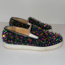 Load image into Gallery viewer, Christian Louboutin Spikes Multicolor Sneaker Mens 44