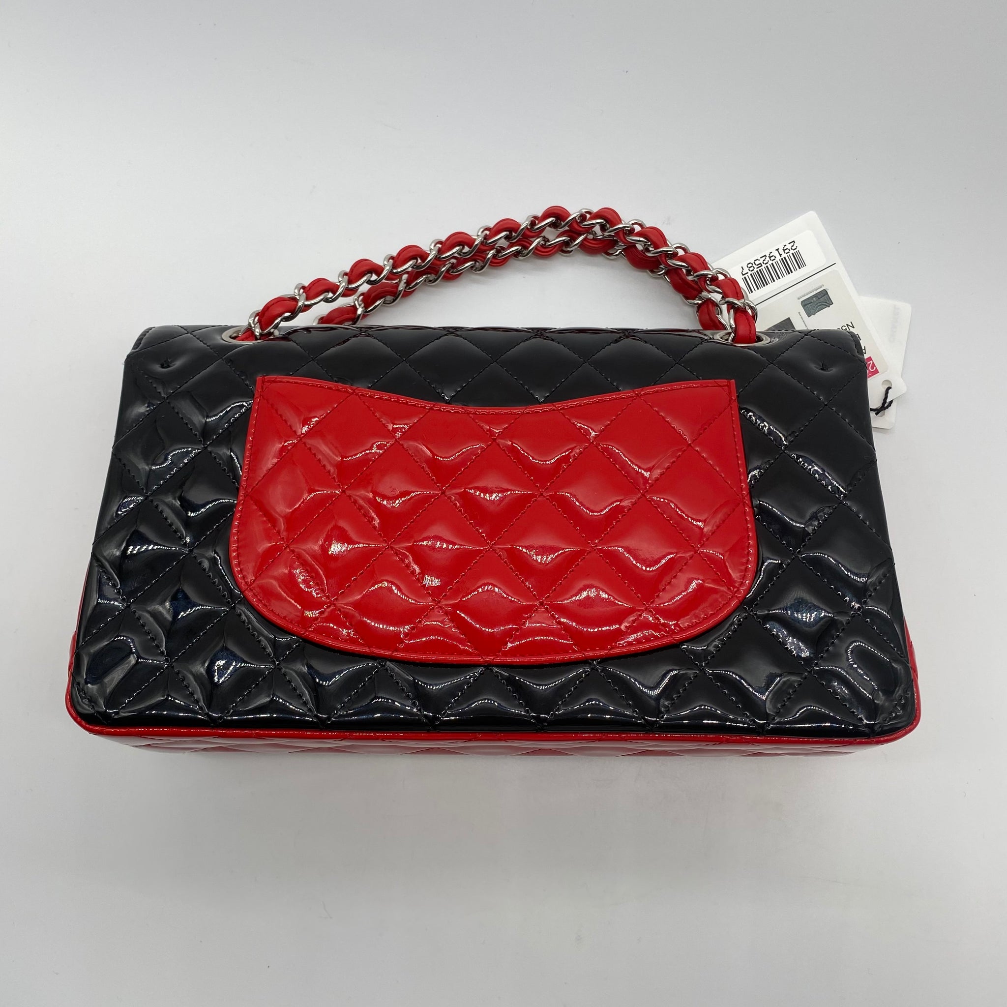 Chanel Classic Multi-color Black/Red Handbag