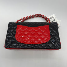 Load image into Gallery viewer, Chanel Classic Multi-color Black/Red Handbag