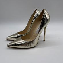 Load image into Gallery viewer, Jimmy Choo Mirror Gold Heel
