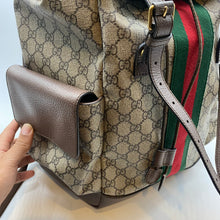 Load image into Gallery viewer, Gucci Beige GG Backpack