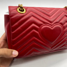 Load image into Gallery viewer, Gucci Red Leather Shoulder Bag