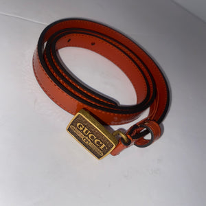 GG Marmont Orange Belt