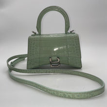 Load image into Gallery viewer, Balenciaga Light Green Hourglass Bag