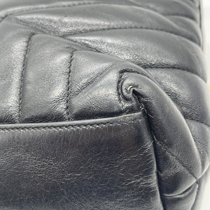 YSL Black Leather Crossbody Bag