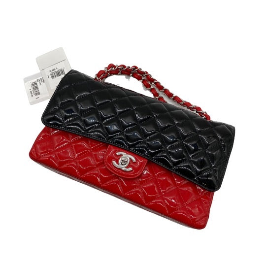 Chanel Classic Multi-color Black/Red Handbag