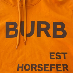 Burberry Orange Hoodie