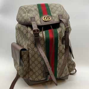 Gucci Beige GG Backpack