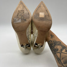 Load image into Gallery viewer, Jimmy Choo Mirror Gold Heel