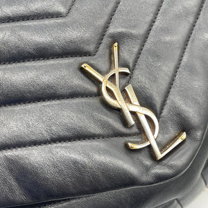 YSL Black Leather Crossbody Bag